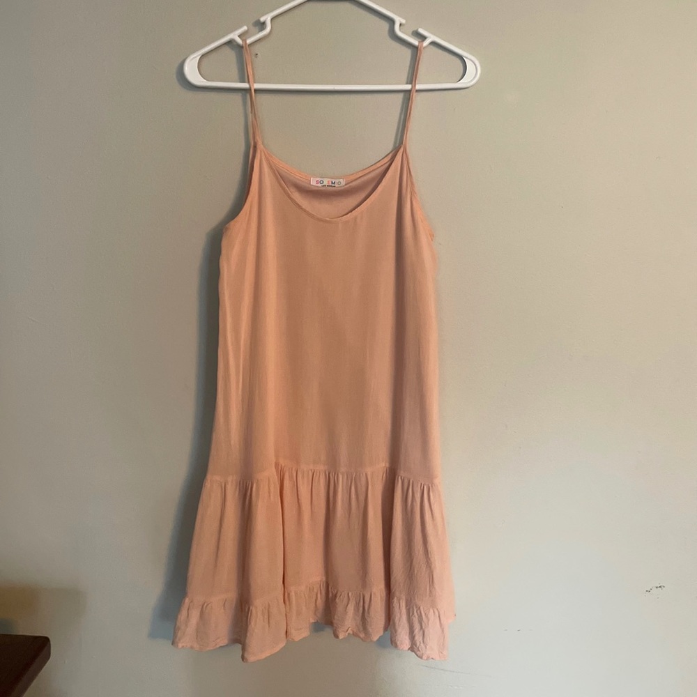 Light pink mini dress, size small
